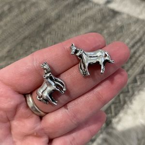 925 Sterling Silver Otto Vintage Horse Jewelry